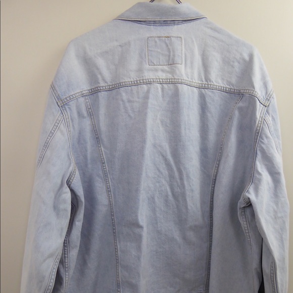 Levi’s Cotton Denim Trucker Jean Jacket NWT Light Blue Wash - Picture 7 of 10